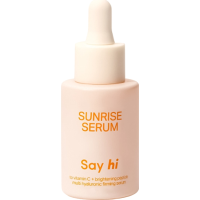 Say hi SUNRISE SERUM ujędrniająco - rozjaśniające serum z witaminą C i peptydem Serum z witaminą c 30 ml