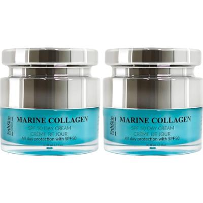 ErthSkin London Krem na dzień z kolagenem morskim SPF50 Kremy na dzień 100 ml Damski