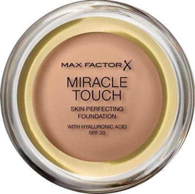 Max Factor Max Factor Miracle Touch nawilżający podkład do twarzy w kompakcie nr 45 - Warm Almond Podkłady 11,5 g 80 - BRONZE