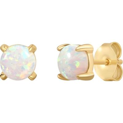 Rafaela Donata Kolczyki Srebro wysokiej próby Żółte złoto 1 ct Damski