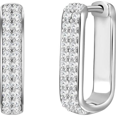 Glanzstücke München Kolczyki z Srebro wysokiej próby w Srebrny Kolczyki koła 1 ct Damski