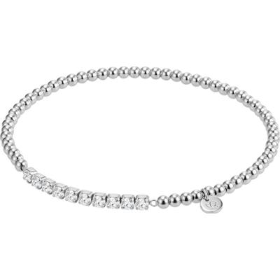 Glanzstücke München Srebrna bransoleta srebro wysokiej próby Cyrkonia srebrny Bransoletki 1 ct Damski