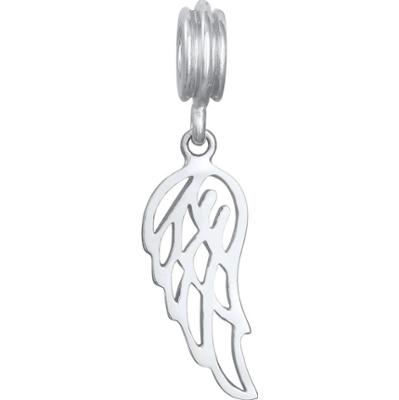Nenalina Damski wisiorek Charm Wings Symbol ochrony w srebrze próby 925 Sterling Silver Wisiorki 1 ct