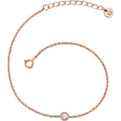 Glanzstücke München Srebrna bransoleta srebro wysokiej próby Topaz srebrny Bransoletki 1 ct Damski