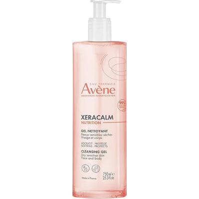 Avène Żel oczyszczający XERACALM NUTRITION Żele do mycia twarzy 750 ml