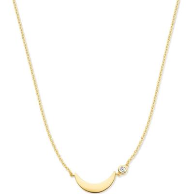 Violet Hamden Naszyjnik Violet Hamden Luna złoty - 925 sterling silver/pozłacany Naszyjniki 1 ct Damski
