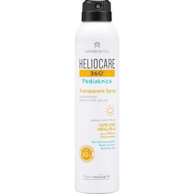 HELIOCARE 360º Pediatrics Transparent Spray SPF50+ Ochrona przeciwsłoneczna 200 ml