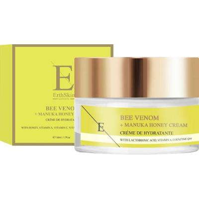 ErthSkin London Krem z jadem pszczelim i miodem manuka Kremy do twarzy 50 ml Damski