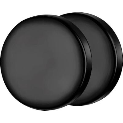 True Rebels Kolczyki Stal nierdzewna Czarny 1 ct Męskie