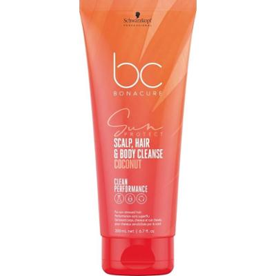 Schwarzkopf Professional BC BONACURE Sun Protect 3-in-1 Scalp, Hair & Body Cleanse Szampony 200 ml