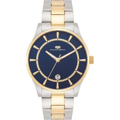 Rhodenwald & Söhne Zegarek Eragon Stal nierdzewna Srebrny/żółte złoto Zegarki damskie 1 ct Męskie