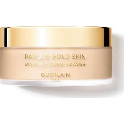 Guerlain PARURE GOLD SKIN DIAMOND MICRO-POWDERMICRO-PERFECTION LOOSE POWDER JASNOŚĆ & PROMIENNOŚĆ Efekt odmłodzenia Pudry 35 g 03 - BEIGE