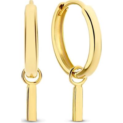 Isabel Bernard Kolczyki typu creole Isabel Bernard Monceau Josephine - 14-karatowe złoto 1 ct Damski