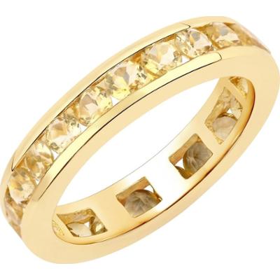Rafaela Donata Pierścionek Srebro wysokiej próby Żółte złoto Pierścionki 1 ct Damski