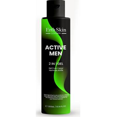 ErthSkin London Żel pod prysznic Active Men 2 w 1 Kąpiel 300 ml Damski