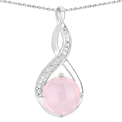 Rafaela Donata Łańcuszek Srebro wysokiej próby Srebrny Naszyjniki 1 ct Damski