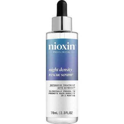 Nioxin Nioxin Night Density Rescue, kuracja na noc przeciw wypadaniu włosów, 70 ml Olejki i serum do włosów