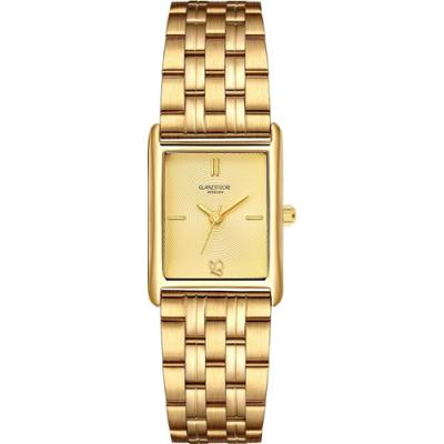 Glanzstücke München Zegarek na reke ze stali nierdzewnej w kolorze zlotym Zegarki damskie 1 ct Damski