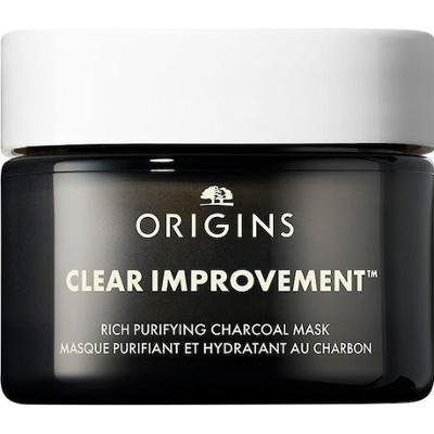 Origins Clear Improvement™ Rich Purifying Charcoal Mask Maseczki z węgla aktywnego 30 ml