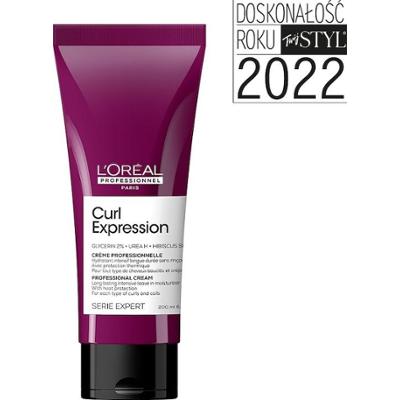 L´Oréal Professionnel Paris Serie Expert Curl Expression Długotrwały, intensywny krem nawilżający bez spłukiwania, 200 ml Olejki i serum do włosów