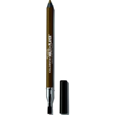 Revlon ColorStay™ Revlon ColorStay Multiplayer Liquid-Glide Eye Pencil, uniwersalna kredka do oczu ze zintegrowanym pędzelkiem do blendowania, wodoodp