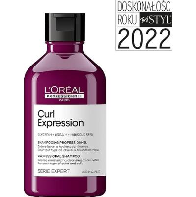 L´Oréal Professionnel Paris Kremowy szampon intensywnie nawilżający Serie Expert Curl Expression Szampony 300 ml Męskie