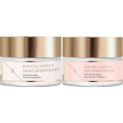 ErthSkin London Duet nawilżający EGF na dzień i na noc Kremy na noc 1 ct Damski