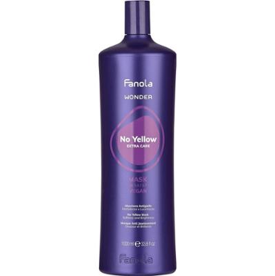 Fanola No Yellow Extra Care Mask Maski do włosów 1000 ml Damski