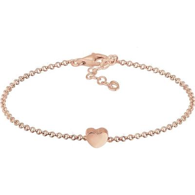 Elli Damski wisiorek Serce Miłość Filigranowy w srebrze 925 Sterling Silver Bransoletki 1 ct