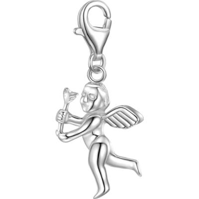 Rafaela Donata Charm Anioł z Srebro wysokiej próby w Srebrny Wisiorki 1 ct Damski