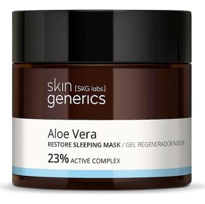 Skin Generics ALOE VERA RESTORE SLEEPING MASK 23% Maseczki nawilżające 226 g