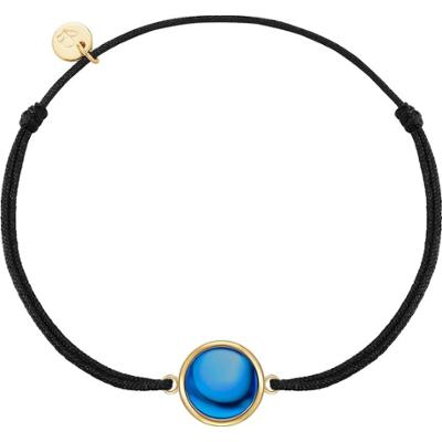 Glanzstücke München Bransoletka Srebro wysokiej próby Żółte złoto Bransoletki 1 ct Damski