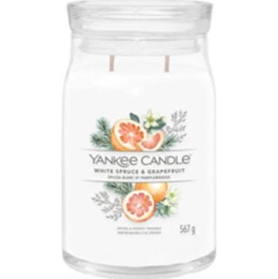YANKEE CANDLE White Spruce & Grapefruit Świeczki 567 g