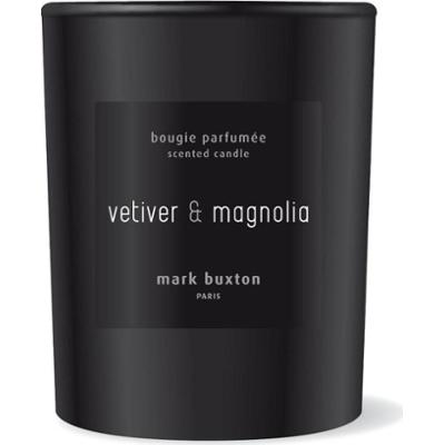 Mark Buxton Perfumes Black Collection Vetiver & Magnolia Świeczki 180 g Męskie
