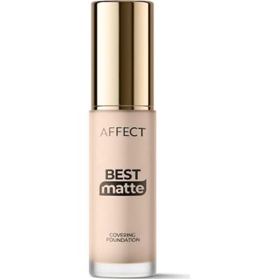 Affect Best Matte Matowy podkład kryjący Pudry 30 ml 1N - 1N