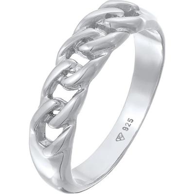 Elli Damski z węzłem design łańcuszka w srebrze próby 925 Sterling Silver Pierścionki 1 ct