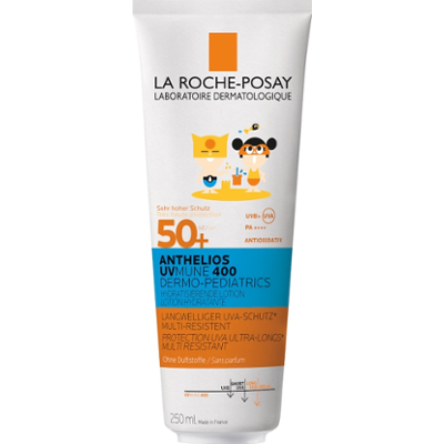 La Roche-Posay Anthelios Mleczko do opalania dla dzieci SPF 50 Ochrona przeciwsłoneczna dla dzieci 400 ml
