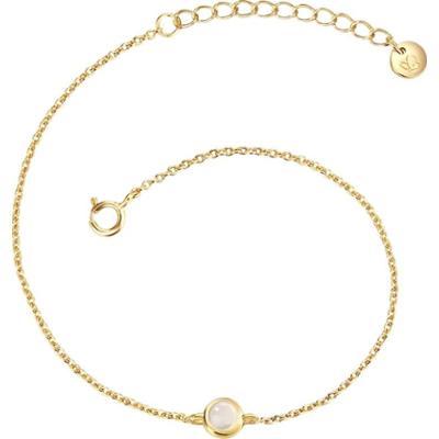 Glanzstücke München Bransoletka z Srebro wysokiej próby w Żółte złoto Bransoletki 1 ct Damski