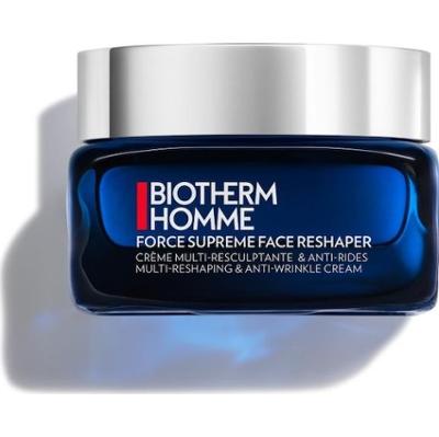 Biotherm Homme Force Supreme Face Reshaper, Krem dla mężczyzn modelujący kontur twarzy i redukujący zmarszczki, 50 ml Kremy do twarzy Męskie