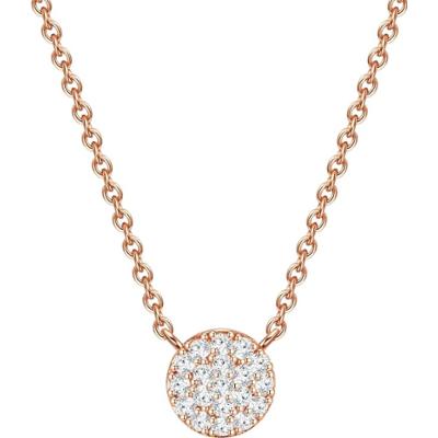 Glanzstücke München Łańcuszek z Srebro wysokiej próby w Różowy złoty Naszyjniki 1 ct Damski
