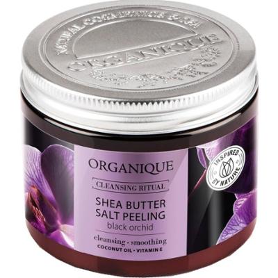 Organique Peeling solny z masłem shea Black Orchid Peeling do ciała 200 ml