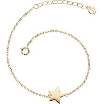 Glanzstücke München Srebrna bransoleta Gwiazda srebro wysokiej próby różowe złoto Bransoletki 1 ct Damski