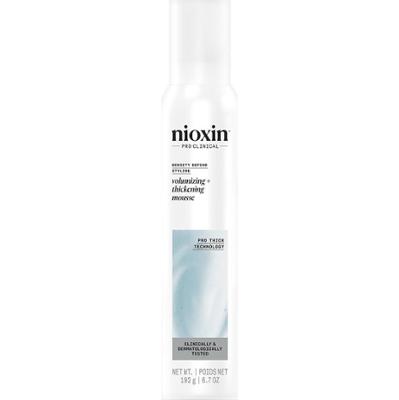 Nioxin Nioxin Density Defend Styling Volumizing + Thickening Mousse, pogrubiający mus do układania włosów, 200 ml Pianki do włosów