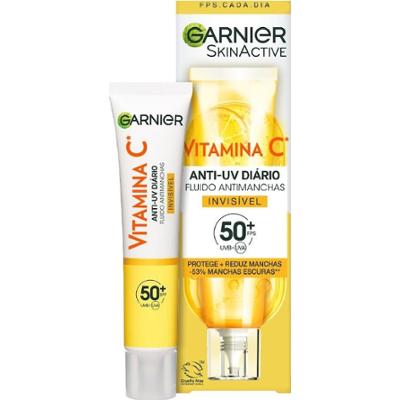 Garnier Skin Active Vitamin C Invisible SPF 50+ Kremy do twarzy 40 ml