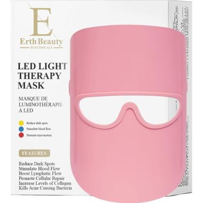 ErthSkin London Maska do terapii światłem LED rozświetlająca i odmładzająca – różowa Maseczki nawilżające 1 ct Damski