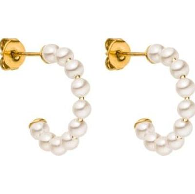 Purelei Purelei Kolczyki z pereł Pure Soul Kolczyki koła 1 ct Damski