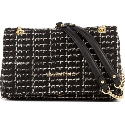 Valentino by Mario Valentino Torba na ramię Tweed Multi Torby na ramię 1 ct Czarny Damski