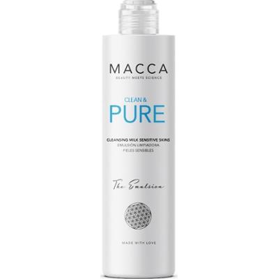 Macca CLEAN & PURE cleansing milk sensitive skin Mleczka do twarzy 200 ml