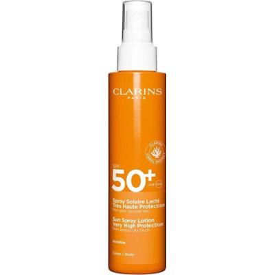Clarins Sun Care Mgiełka do opalania ciała SPF 50 Ochrona przeciwsłoneczna 150 ml