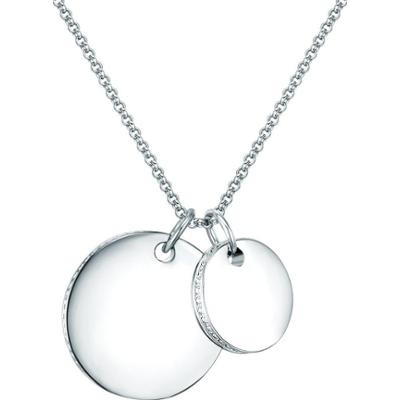 Lulu & Jane Łańcuszek z Stop metali w Srebrny Naszyjniki 1 ct Damski